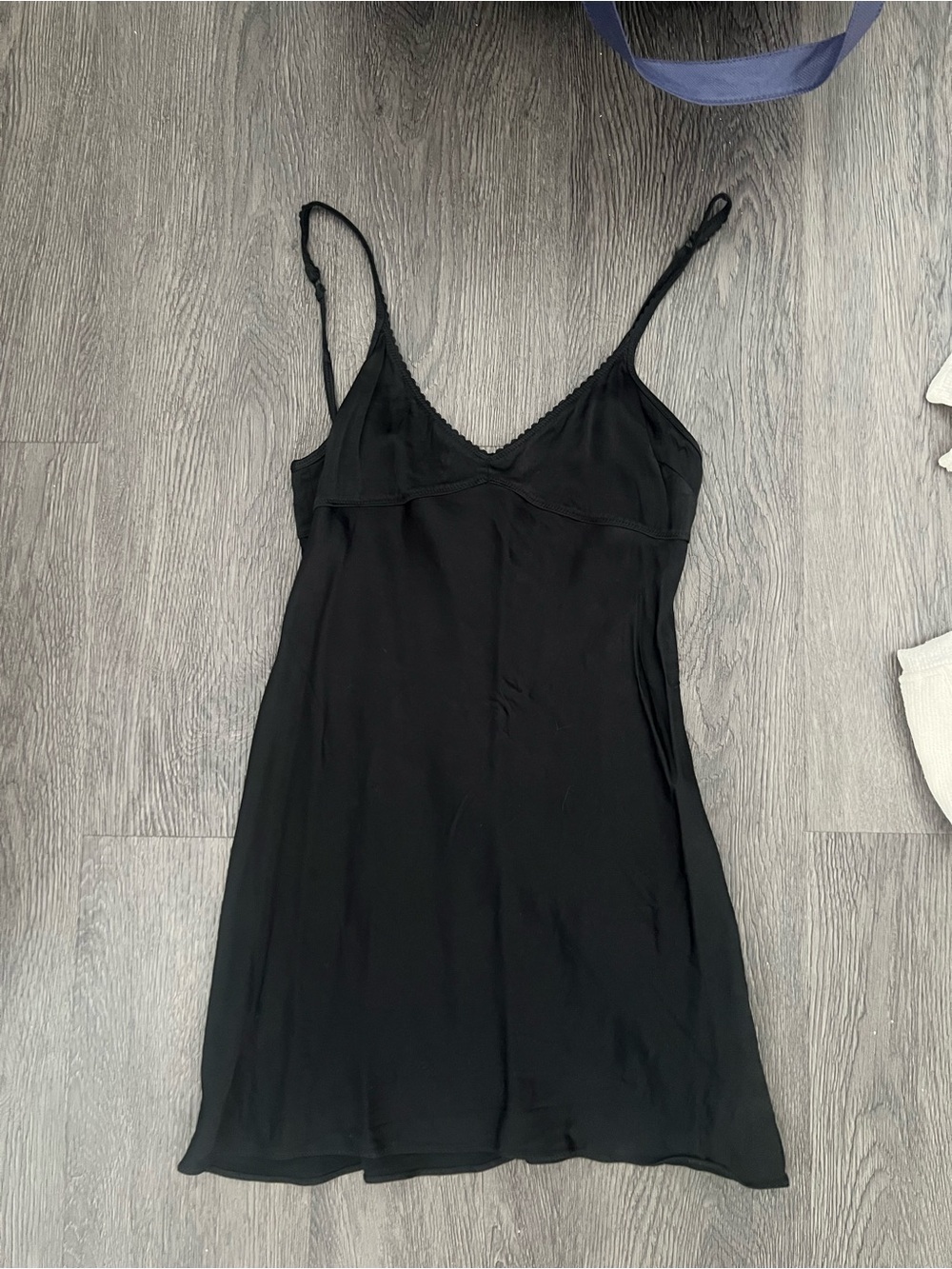 Sunday Best Black Slip Dress